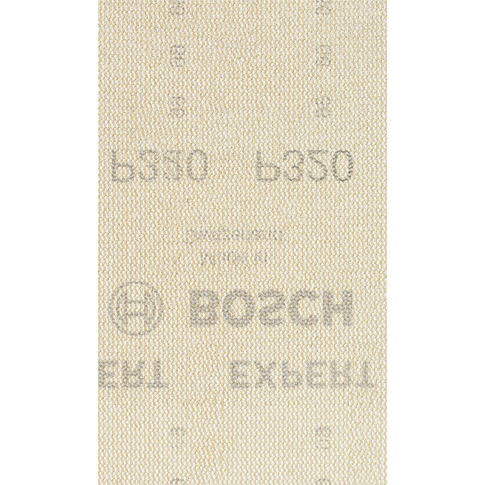 Image of Bosch EXPERT M480 80mm x 133mm Net Abrasive Sanding Sheets 80mm x 133mm 320g Pack of 10