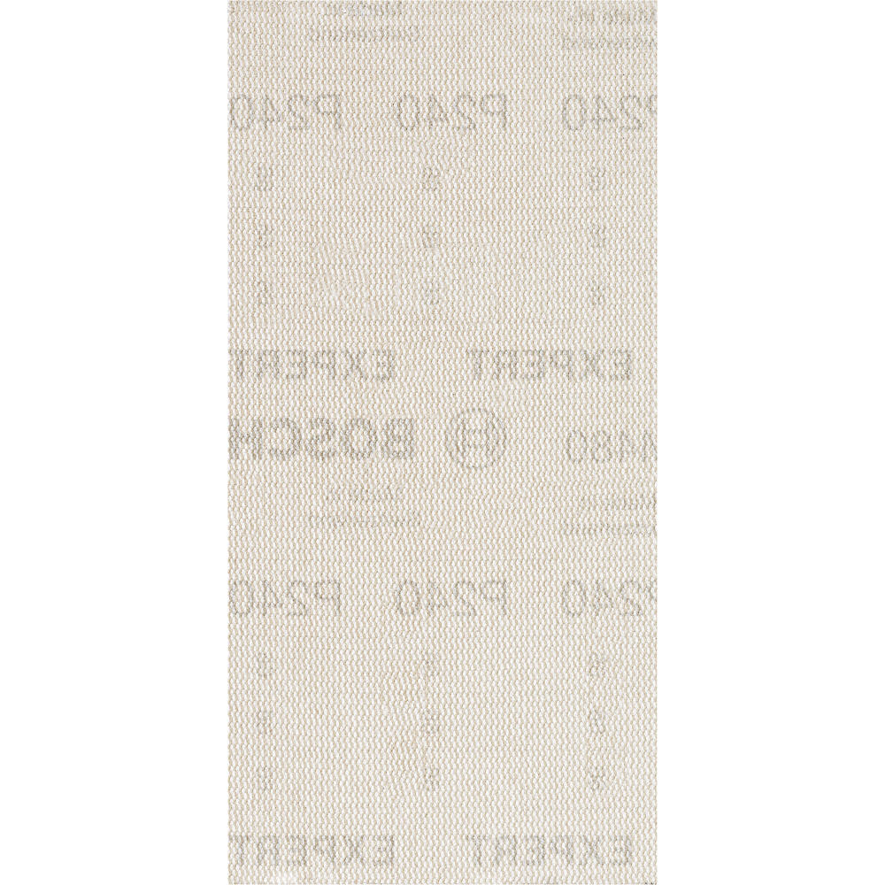 Image of Bosch EXPERT M480 93mm x 186mm Net Abrasive Sanding Sheets 93mm x 186mm 240g Pack of 10