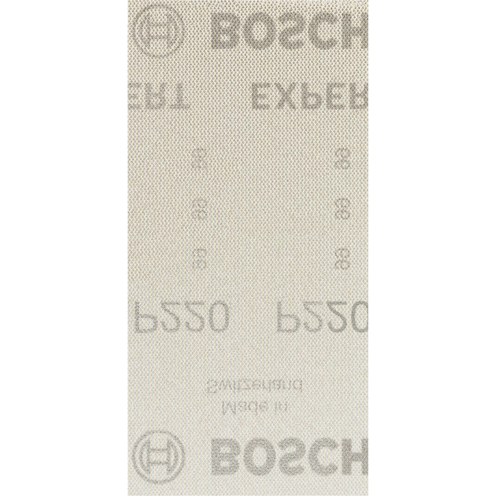 Image of Bosch EXPERT M480 93mm x 186mm Net Abrasive Sanding Sheets 93mm x 186mm 220g Pack of 50