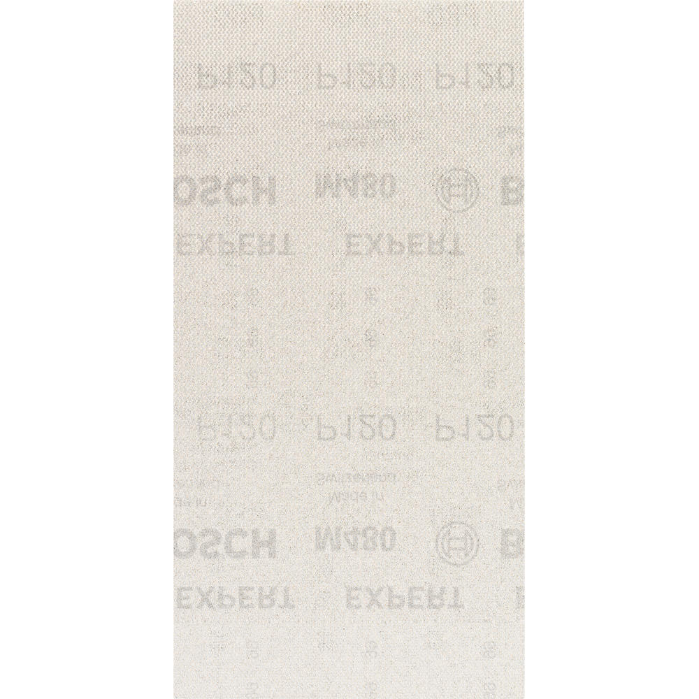 Image of Bosch EXPERT M480 115mm x 230mm Net Abrasive Sanding Sheets 115mm x 230mm 120g Pack of 10