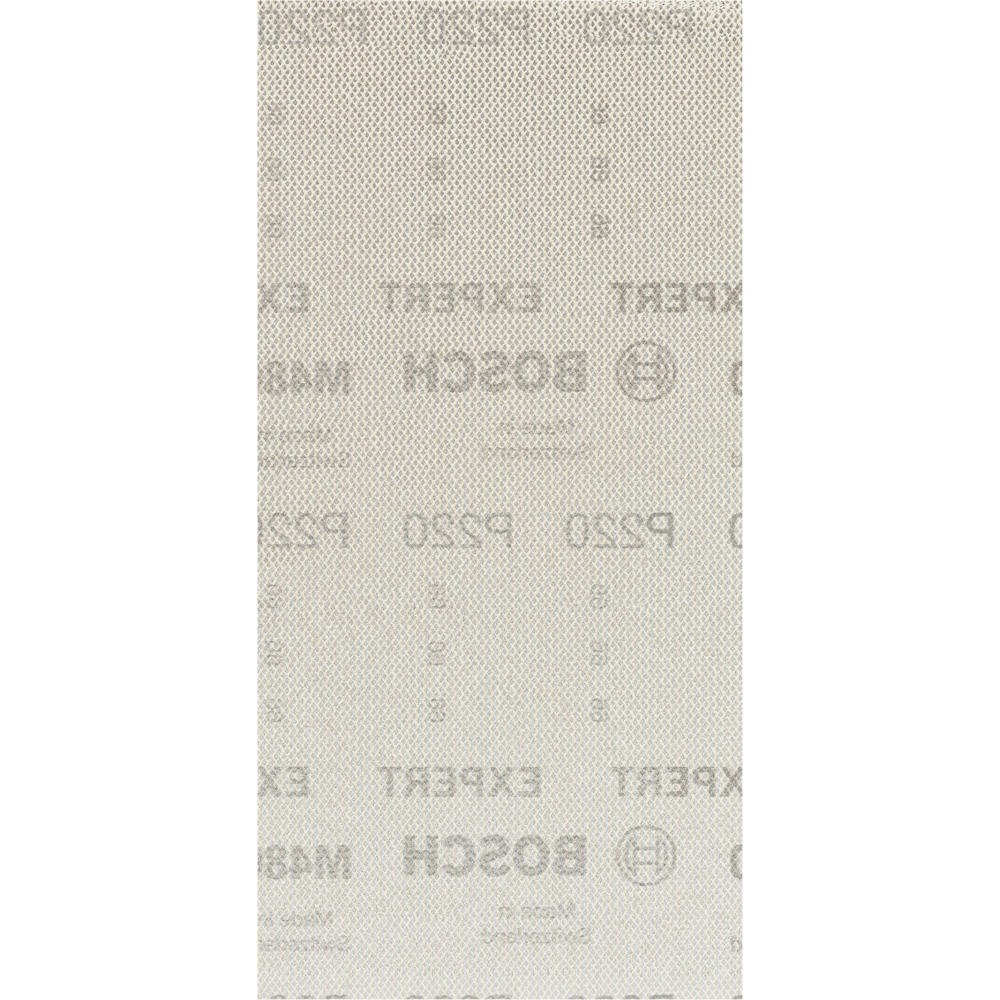 Image of Bosch EXPERT M480 115mm x 230mm Net Abrasive Sanding Sheets 115mm x 230mm 220g Pack of 50