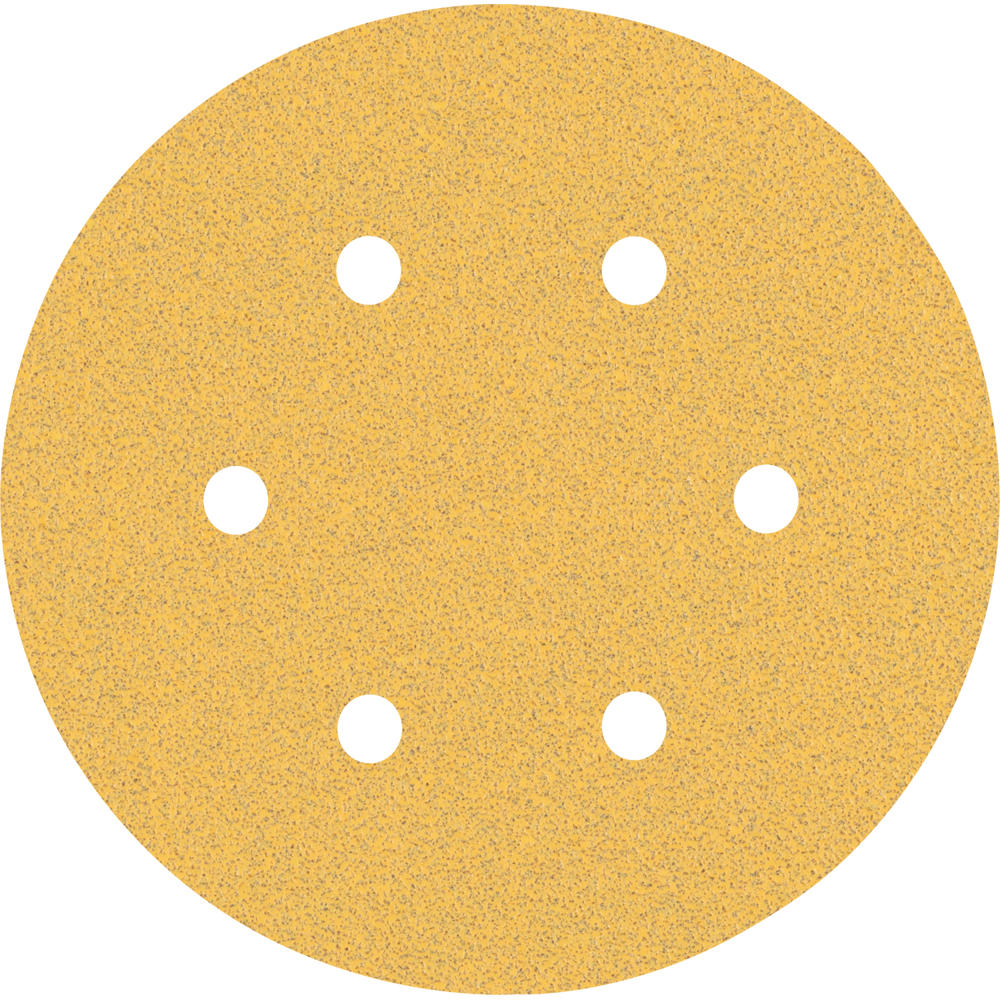 Image of Bosch EXPERT C470 Red Wood Top Sanding Discs 150mm 150mm 80g Pack of 5