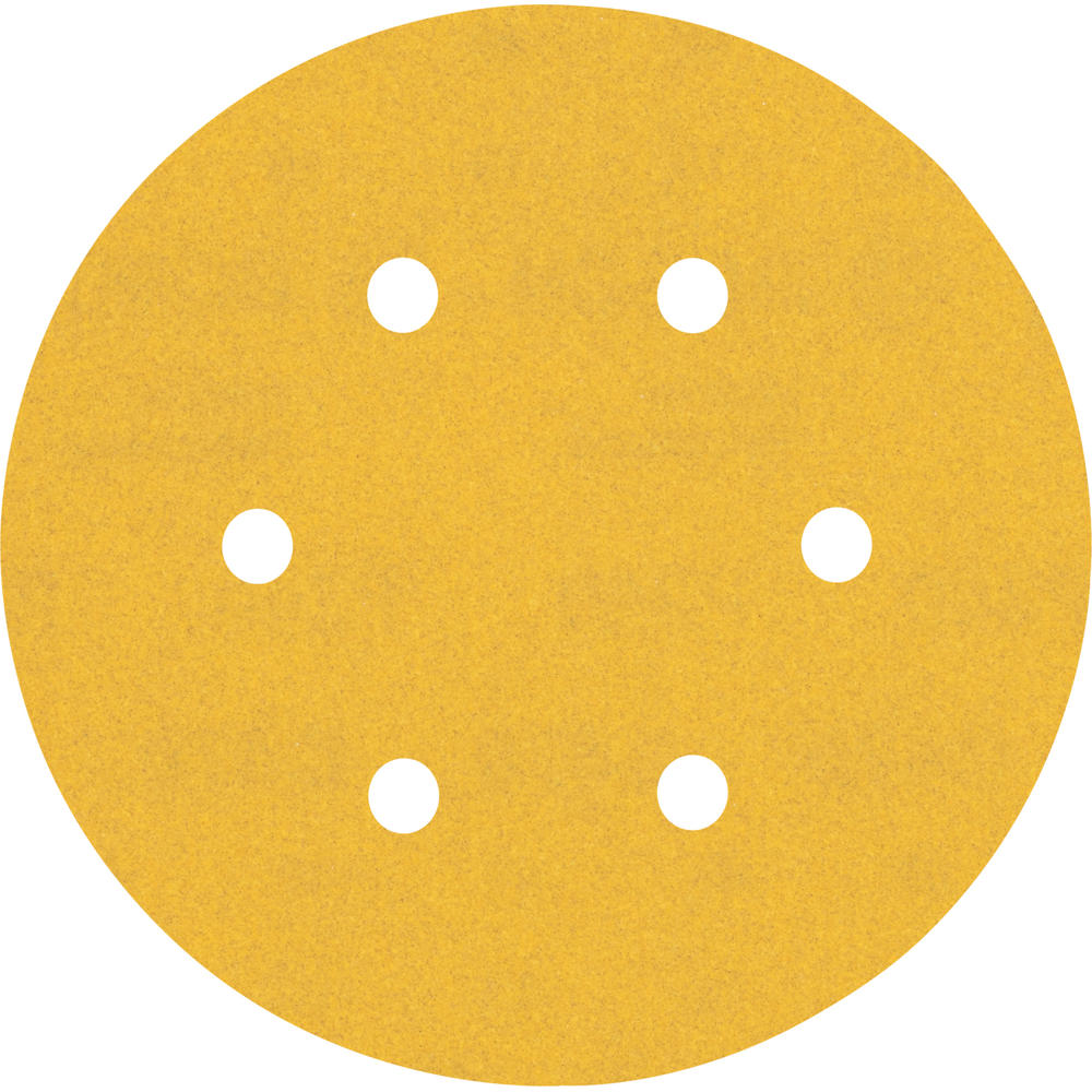 Image of Bosch EXPERT C470 Red Wood Top Sanding Discs 150mm 150mm 240g Pack of 5