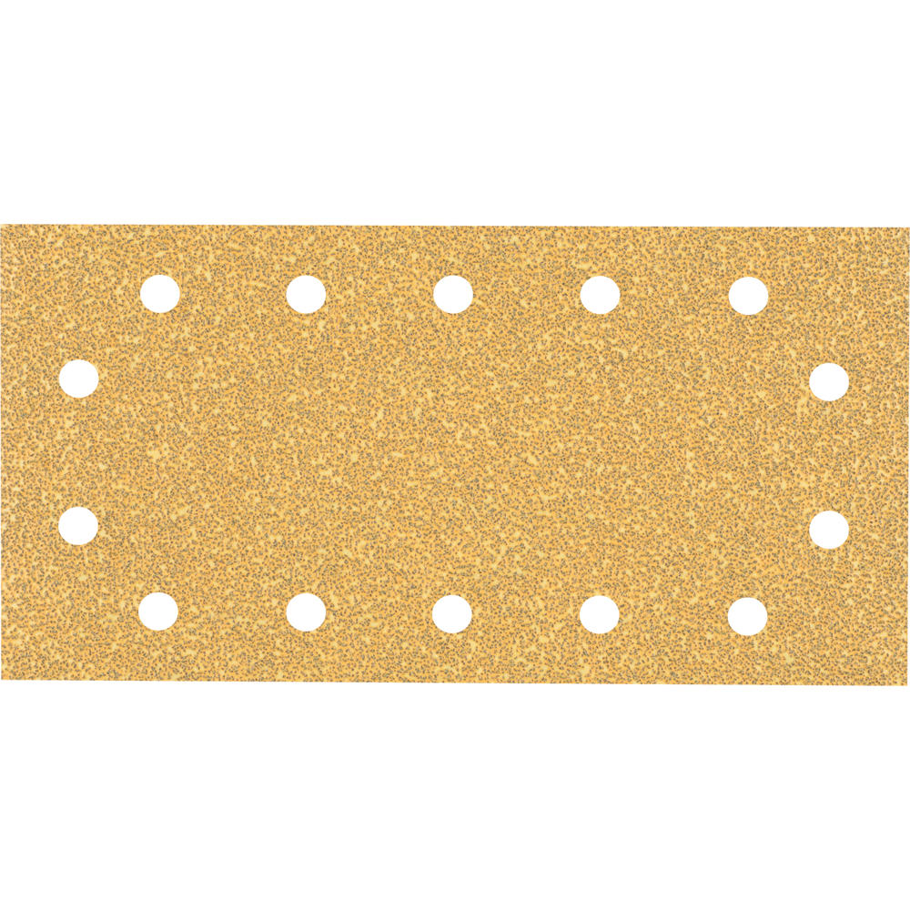 Image of Bosch EXPERT C470 Punched Hook and Loop 1/2 Sanding Sheets 115mm x 230mm 40g Pack of 10