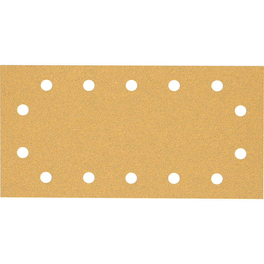 Image of Bosch EXPERT C470 Punched Hook and Loop 1/2 Sanding Sheets 115mm x 230mm 60g Pack of 10