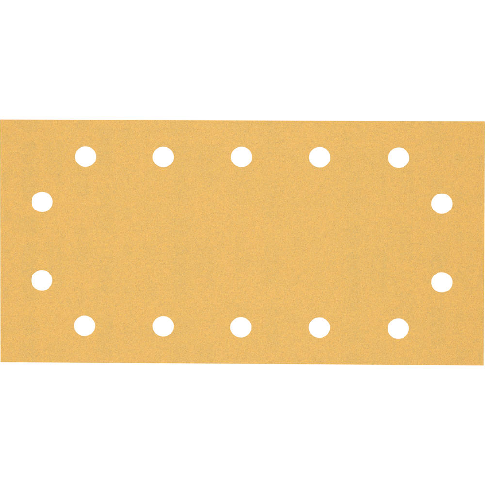 Bosch EXPERT C470 Punched Hook and Loop 1/2 Sanding Sheets 115mm x 230mm 180g Pack of 50