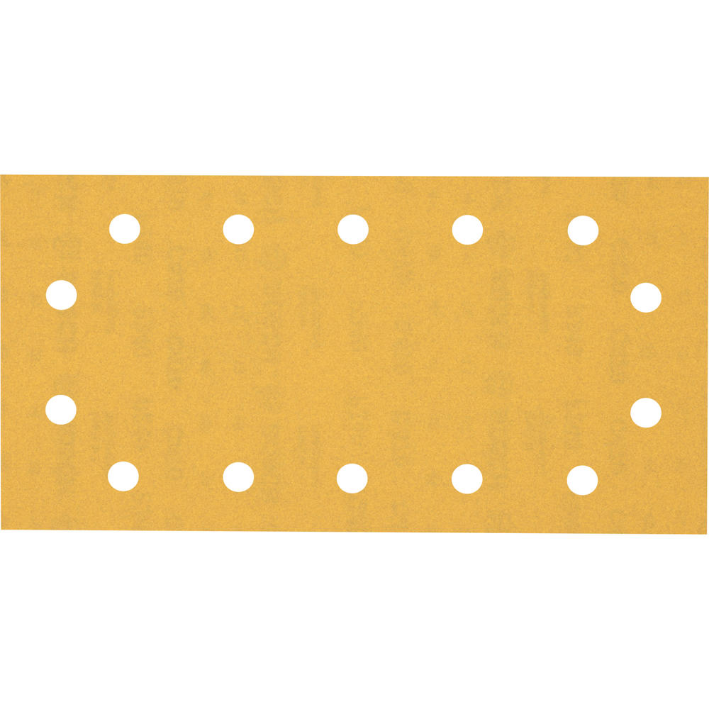 Image of Bosch EXPERT C470 Punched Hook and Loop 1/2 Sanding Sheets 115mm x 230mm 240g Pack of 10