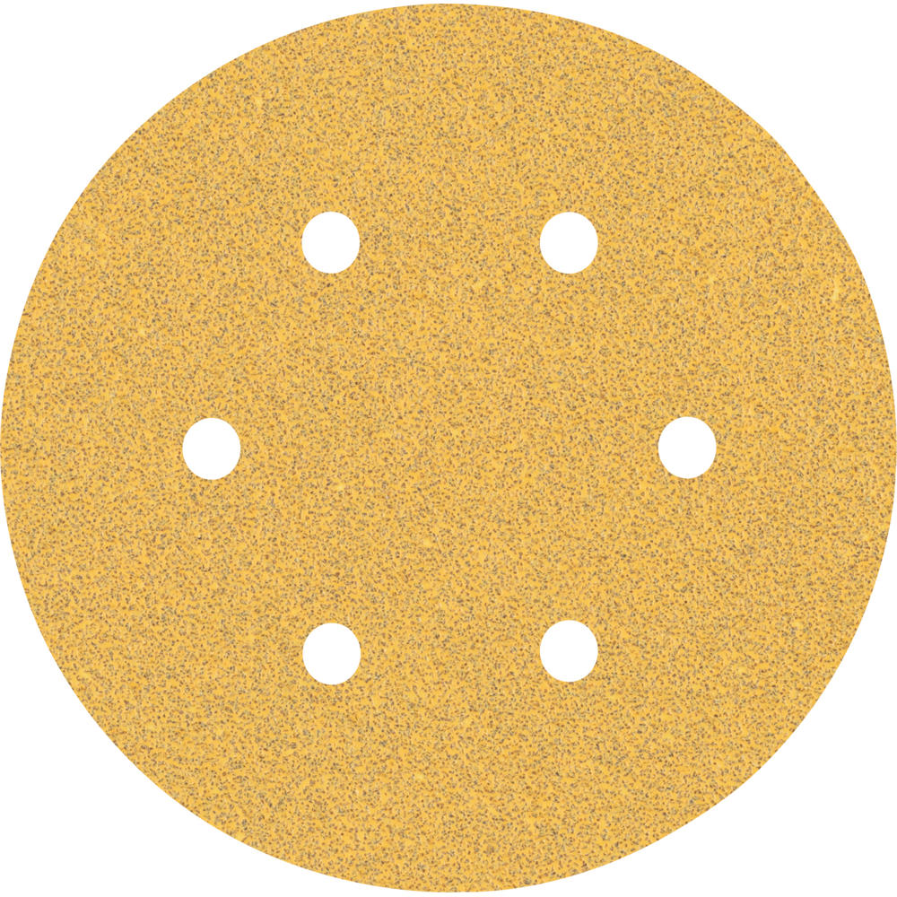 Image of Bosch EXPERT C470 Red Wood Top Sanding Discs 150mm 150mm 60g Pack of 50
