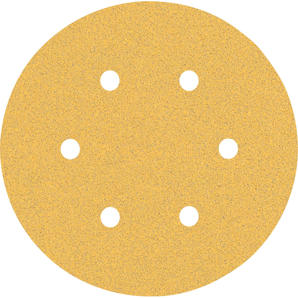 Image of Bosch EXPERT C470 Red Wood Top Sanding Discs 150mm 150mm 80g Pack of 50