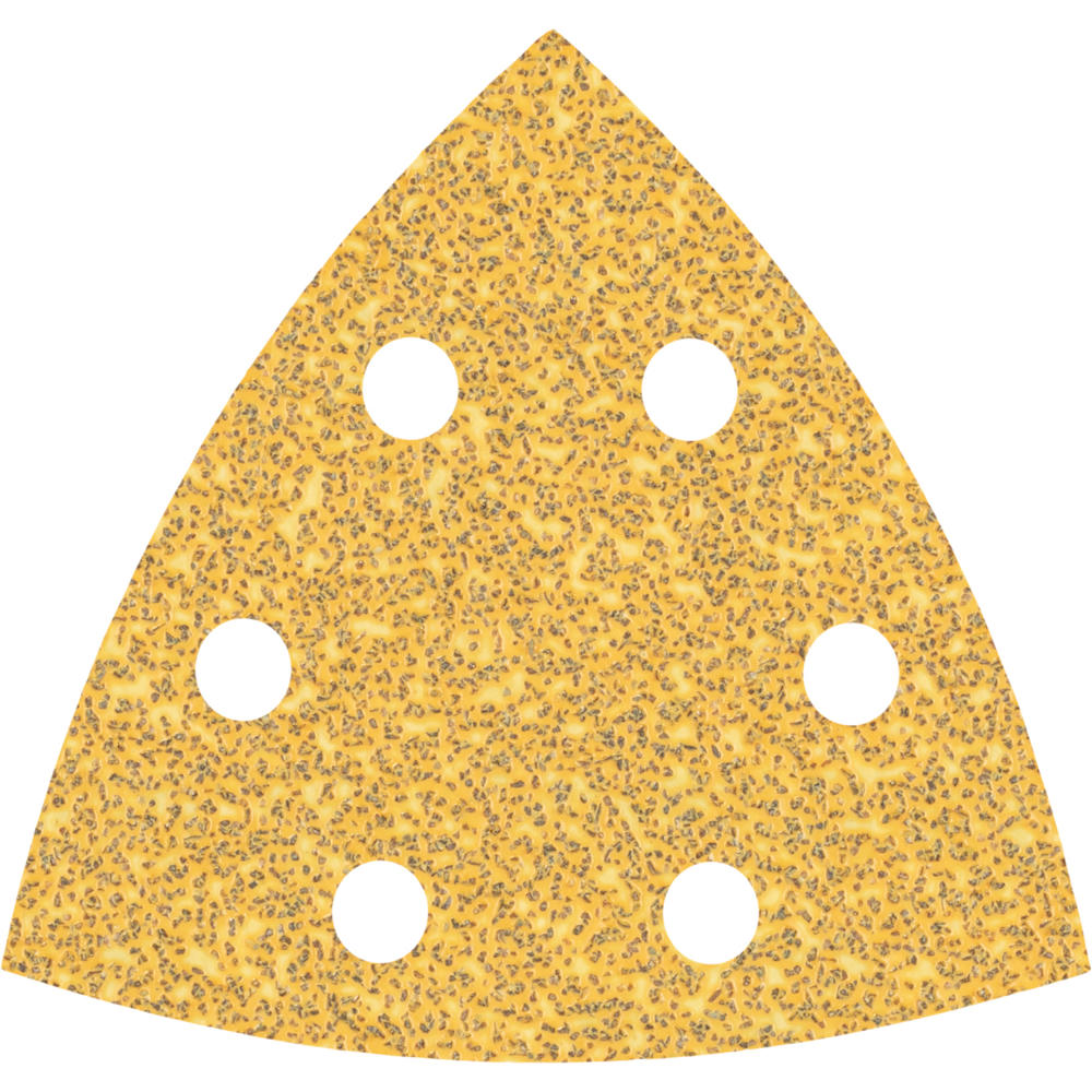 Image of Bosch EXPERT C470 Punched Quick Fit Delta Sanding Sheets for Paint and Wood 93mm x 93mm 40g Pack of 50