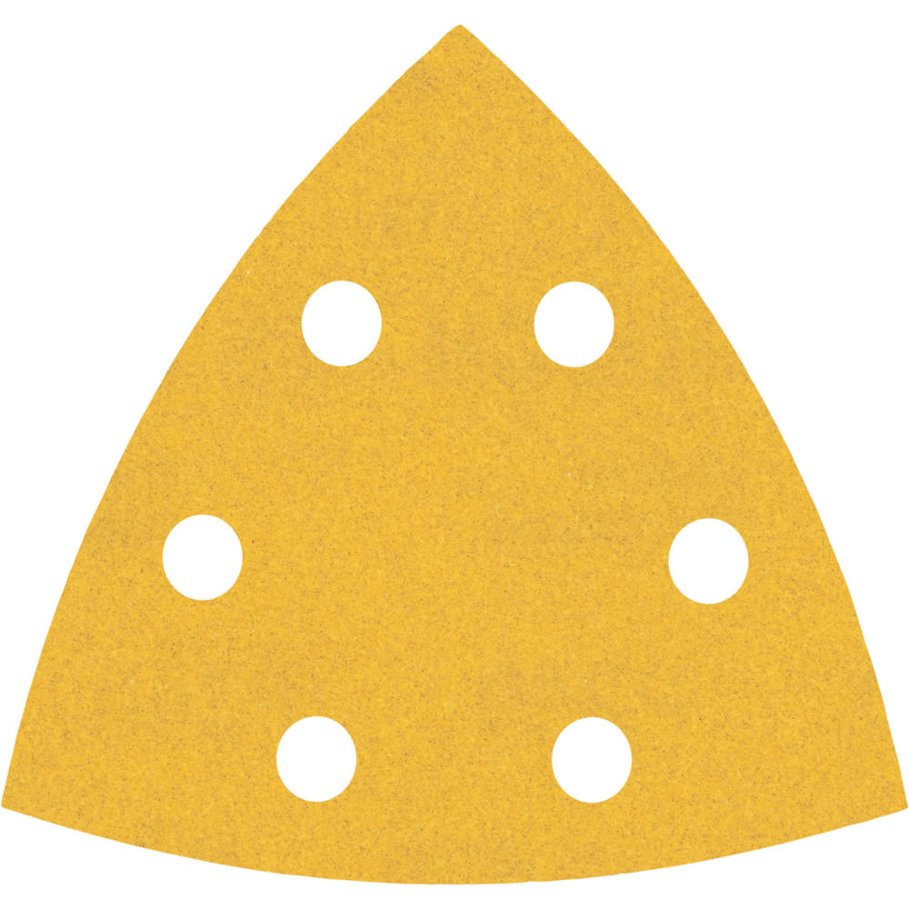 Image of Bosch EXPERT C470 Punched Quick Fit Delta Sanding Sheets for Paint and Wood 93mm x 93mm 240g Pack of 50