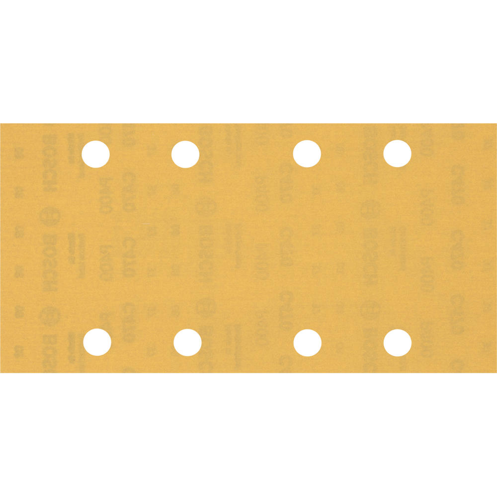 Image of Bosch EXPERT C470 Punched Hook and Loop Sanding Sheets 93mm x 186mm 400g Pack of 50