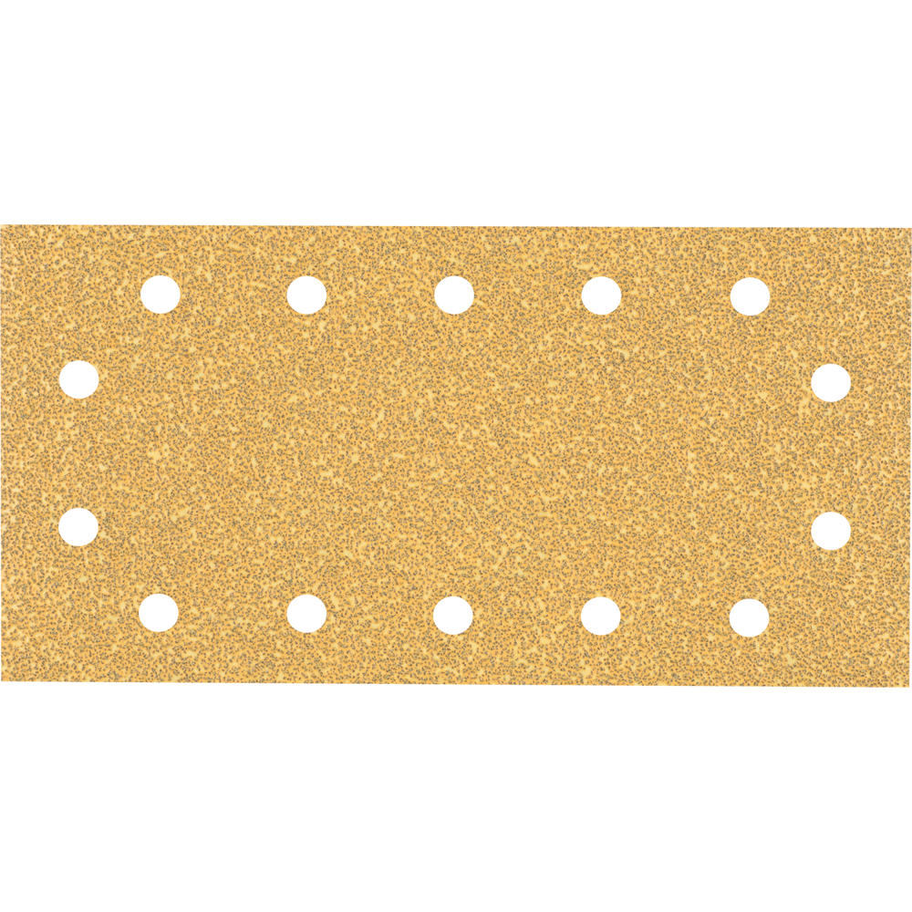 Image of Bosch EXPERT C470 Punched Hook and Loop 1/2 Sanding Sheets 115mm x 230mm 40g Pack of 50