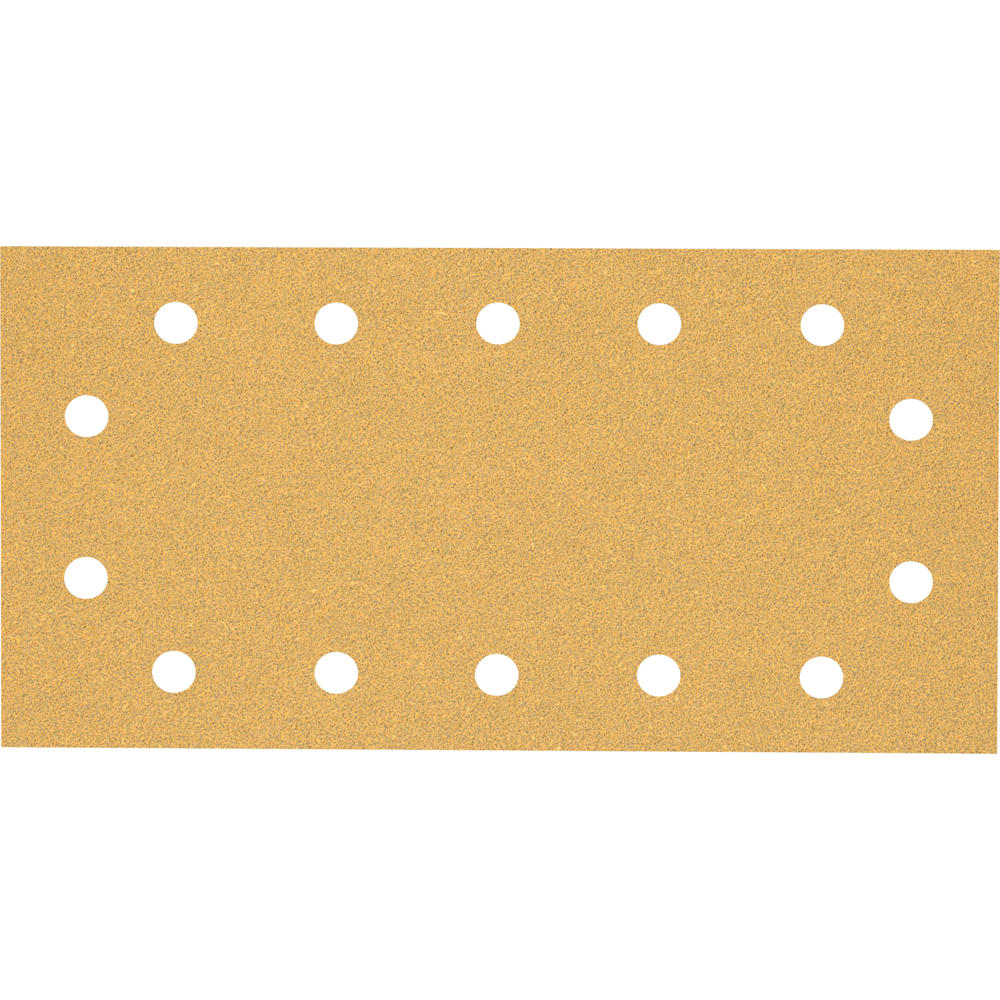 Image of Bosch EXPERT C470 Punched Hook and Loop 1/2 Sanding Sheets 115mm x 230mm 60g Pack of 50