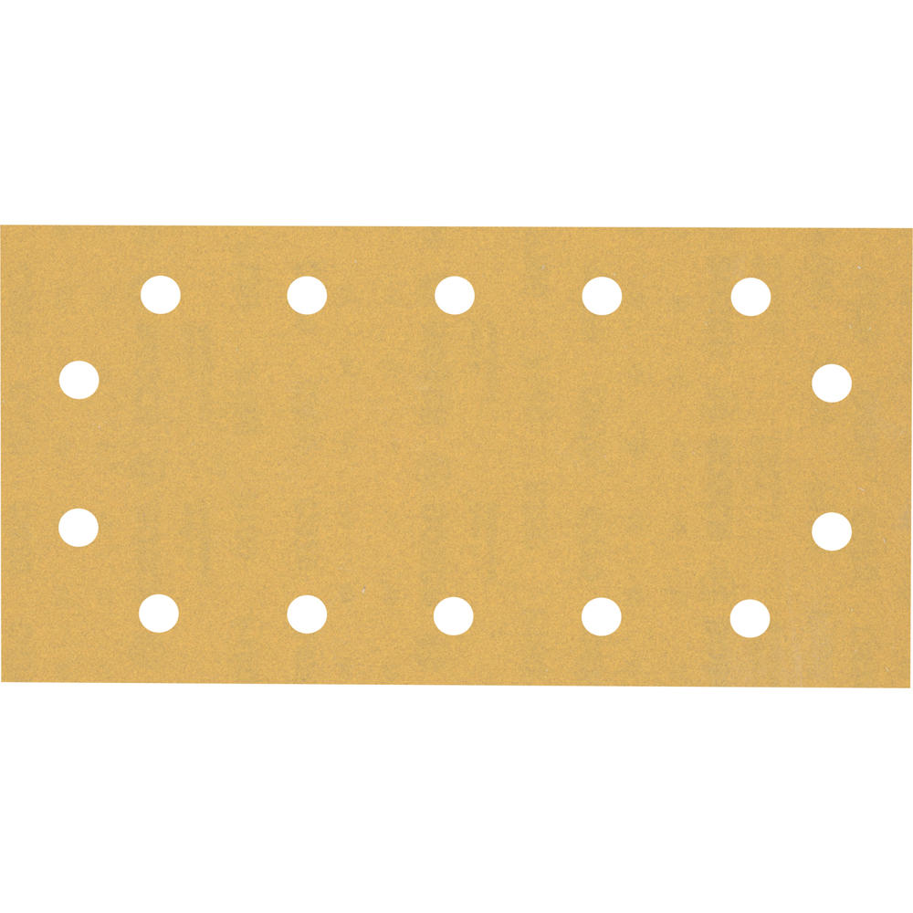 Image of Bosch EXPERT C470 Punched Hook and Loop 1/2 Sanding Sheets 115mm x 230mm 180g Pack of 50