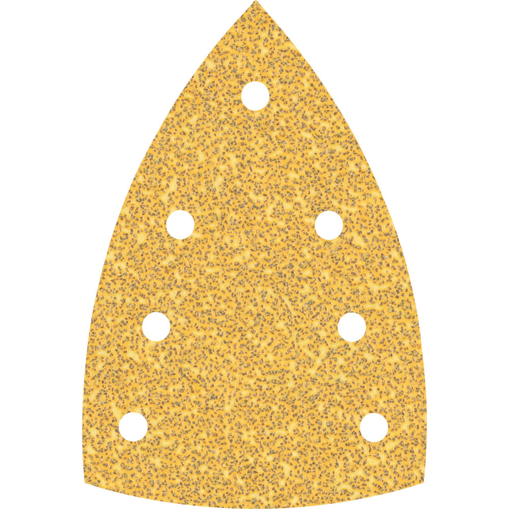Image of Bosch EXPERT C470 Hook and Loop Large Delta Sanding Sheets for Paint and Wood 100mm x 150mm 40g Pack of 10