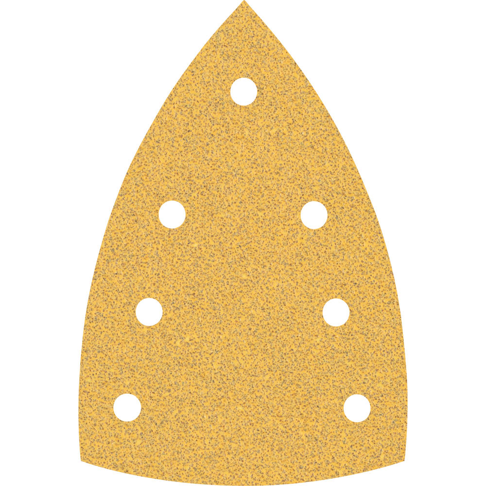 Image of Bosch EXPERT C470 Hook and Loop Large Delta Sanding Sheets for Paint and Wood 100mm x 150mm 60g Pack of 10