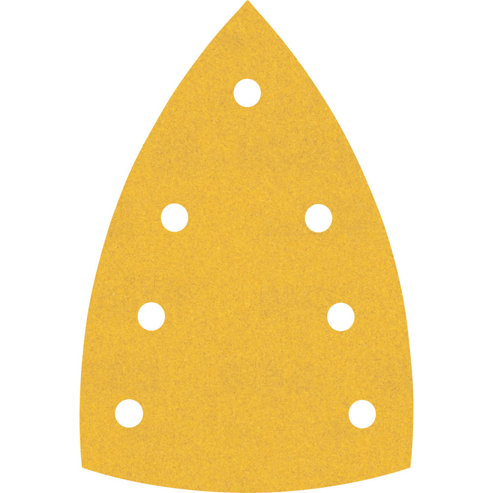 Image of Bosch EXPERT C470 Hook and Loop Large Delta Sanding Sheets for Paint and Wood 100mm x 150mm 240g Pack of 10