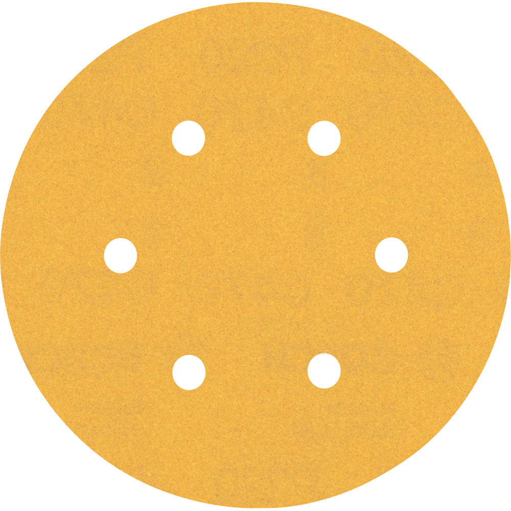 Image of Bosch EXPERT C470 Red Wood Top Sanding Discs 150mm 150mm 220g Pack of 50