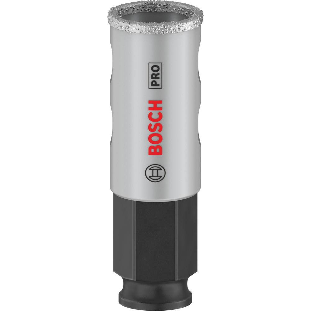 Image of Bosch PRO Power Change Plus Diamond Grit Tile Hole Saw 22mm