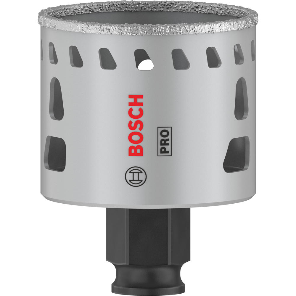 Image of Bosch PRO Power Change Plus Diamond Grit Tile Hole Saw 51mm