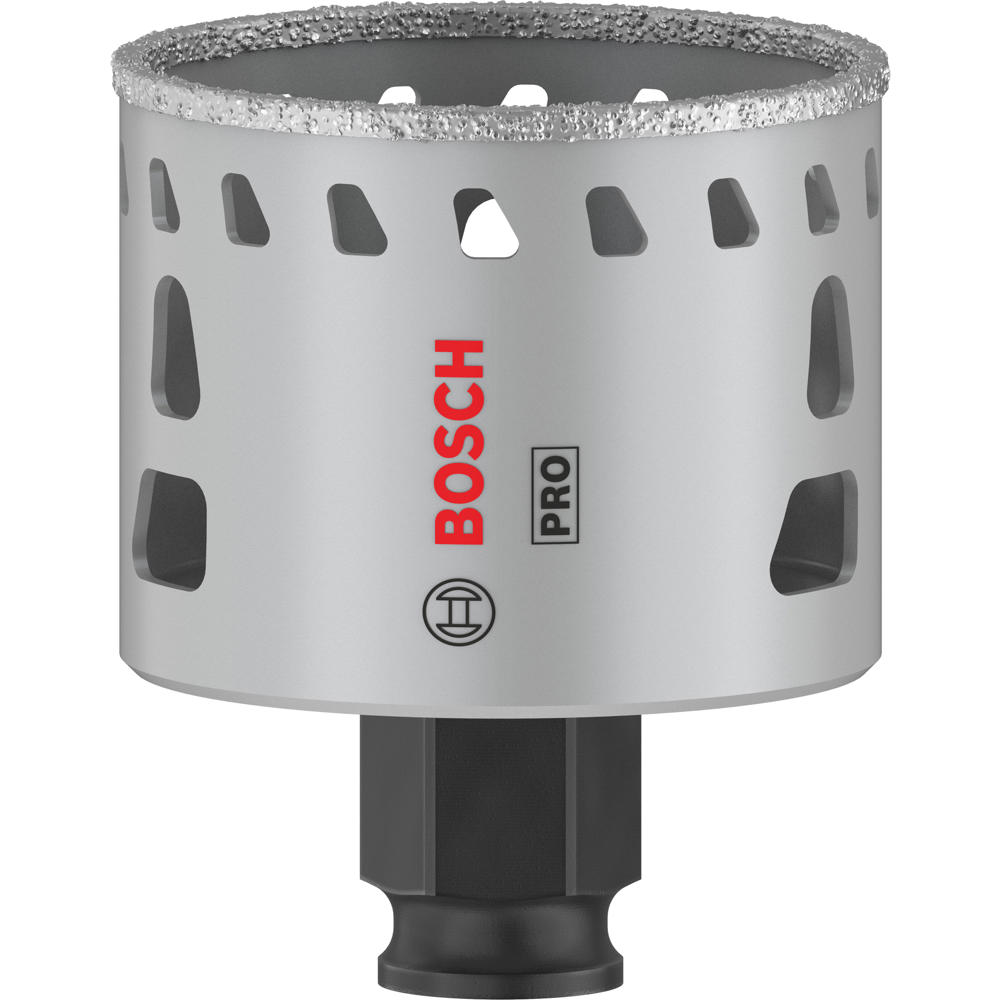 Image of Bosch PRO Power Change Plus Diamond Grit Tile Hole Saw 54mm