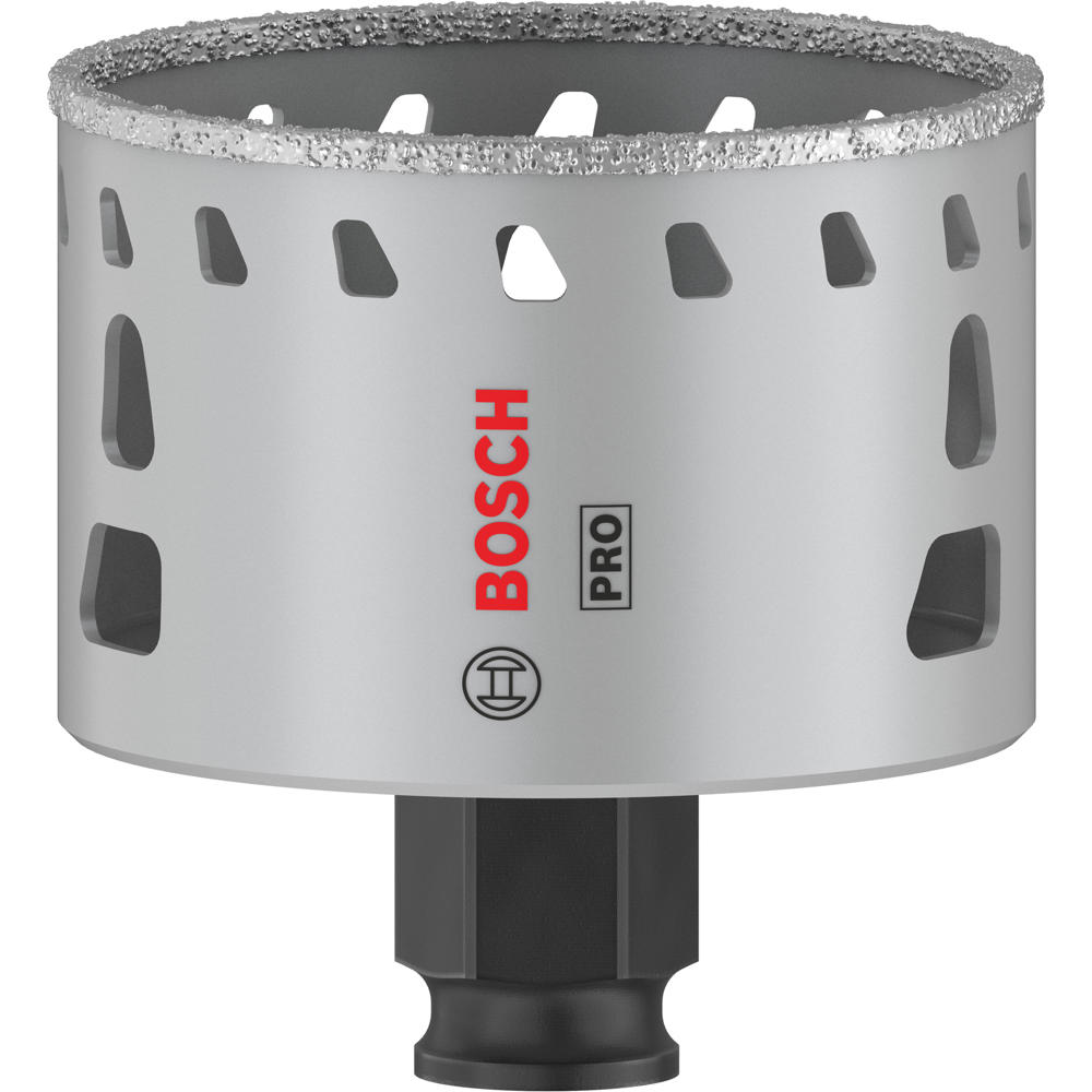 Image of Bosch PRO Power Change Plus Diamond Grit Tile Hole Saw 64mm