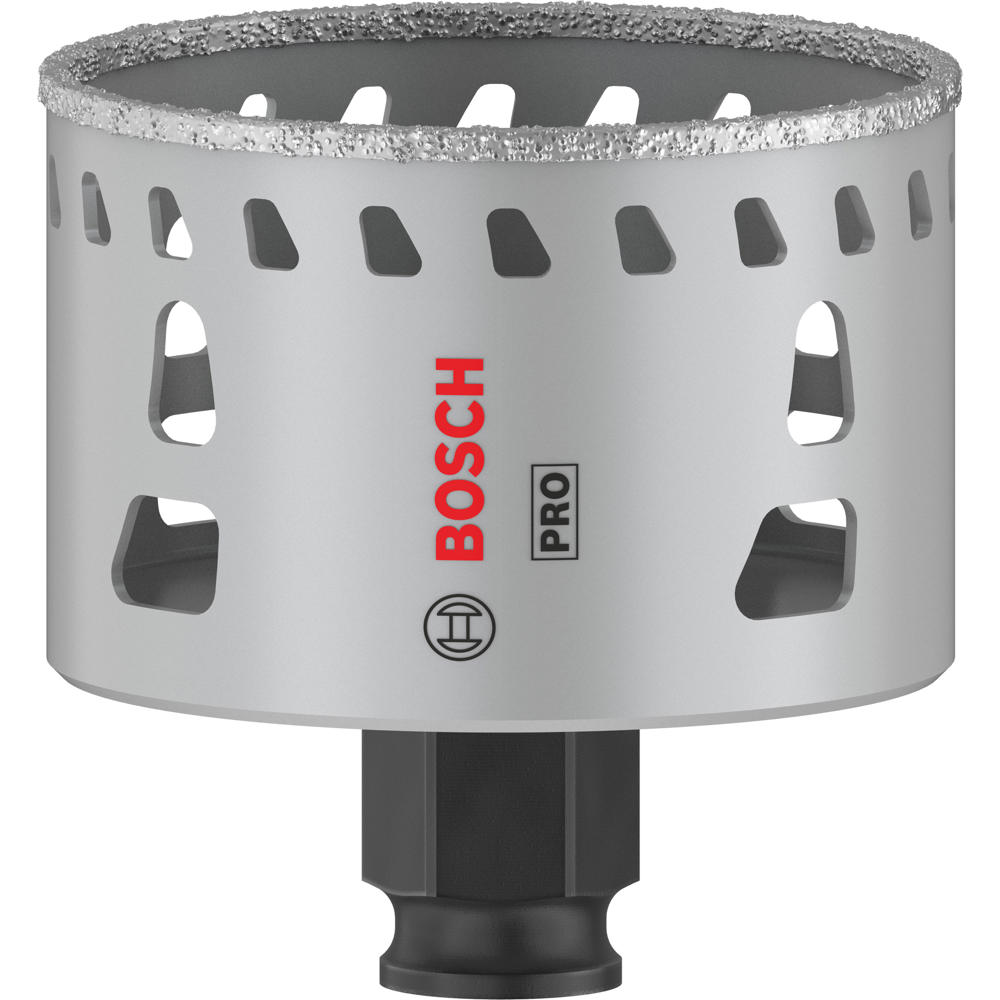 Image of Bosch PRO Power Change Plus Diamond Grit Tile Hole Saw 65mm