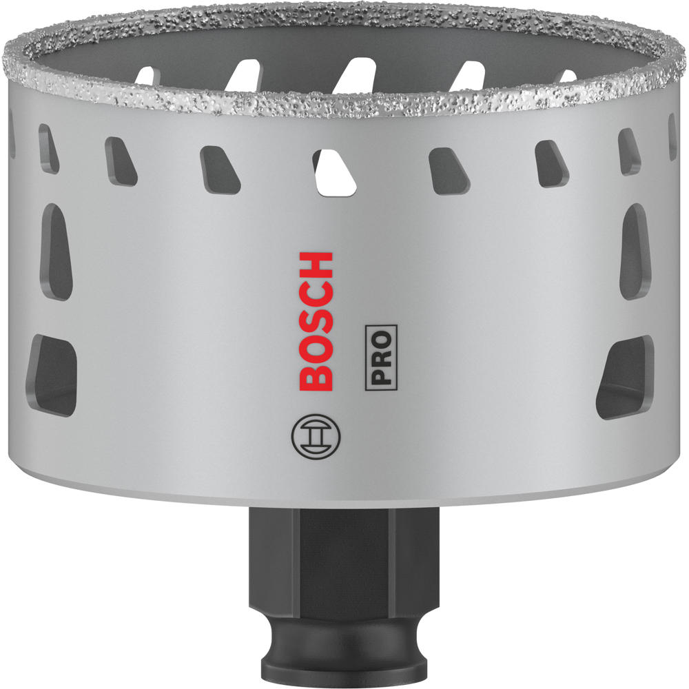 Image of Bosch PRO Power Change Plus Diamond Grit Tile Hole Saw 70mm