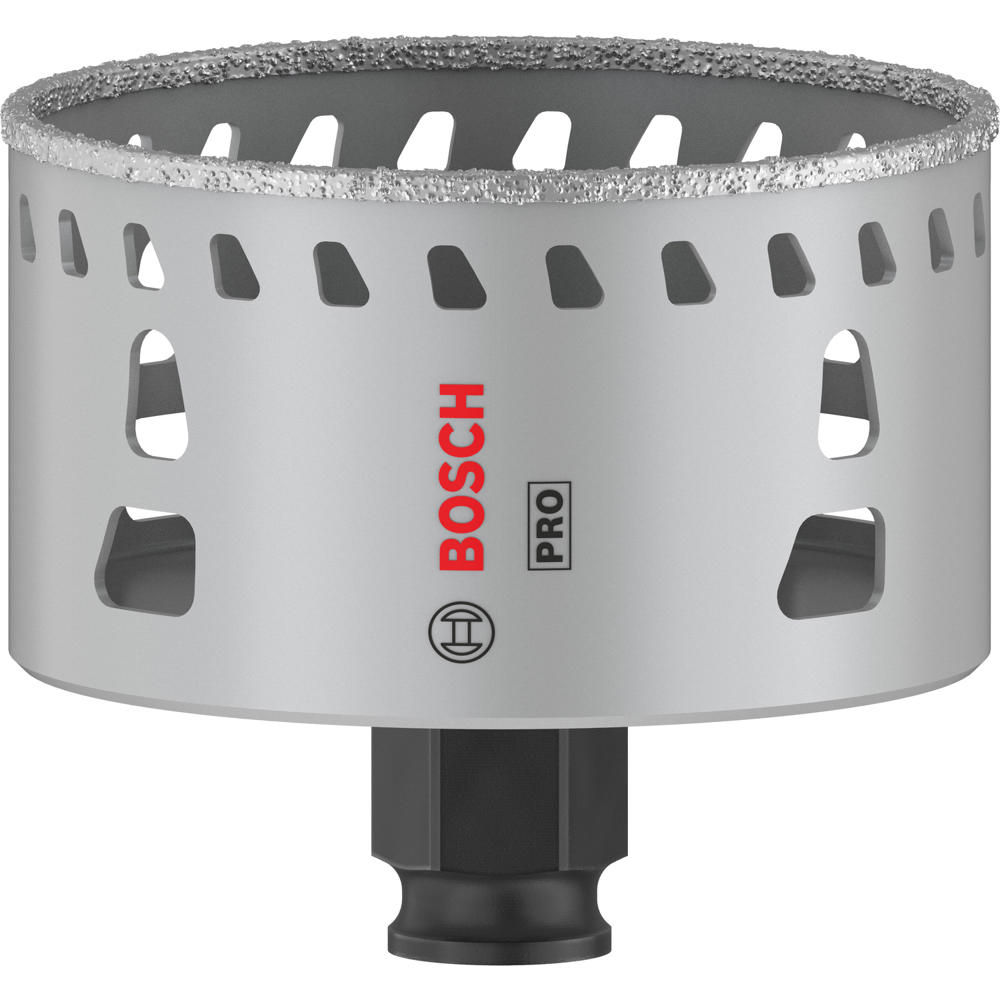 Image of Bosch PRO Power Change Plus Diamond Grit Tile Hole Saw 76mm