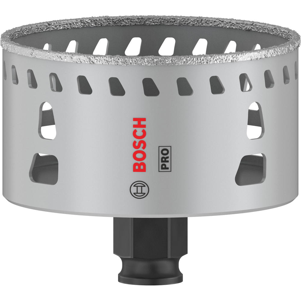 Image of Bosch PRO Power Change Plus Diamond Grit Tile Hole Saw 79mm