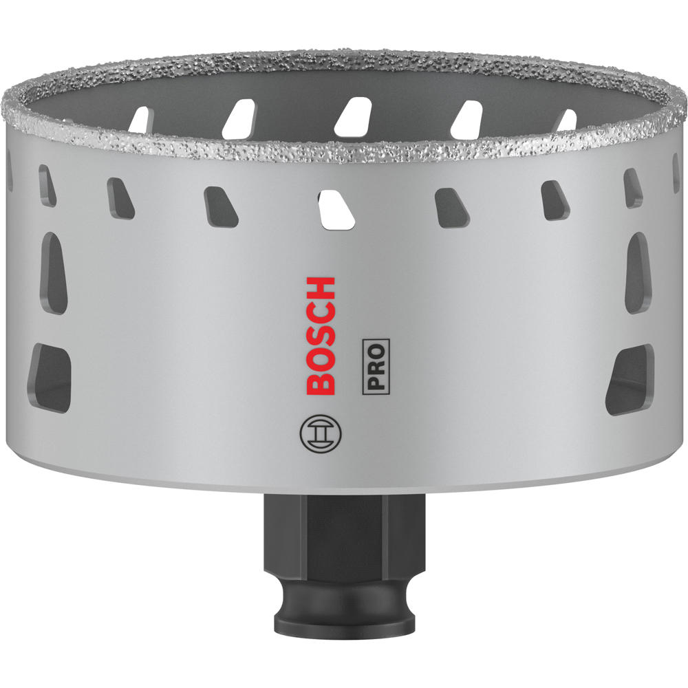 Image of Bosch PRO Power Change Plus Diamond Grit Tile Hole Saw 83mm