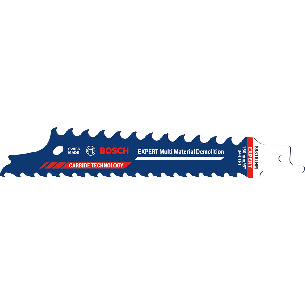 Image of Bosch EXPERT S681 KHM Double Sided Demolition Reciprocating Saw Blade Pack of 10