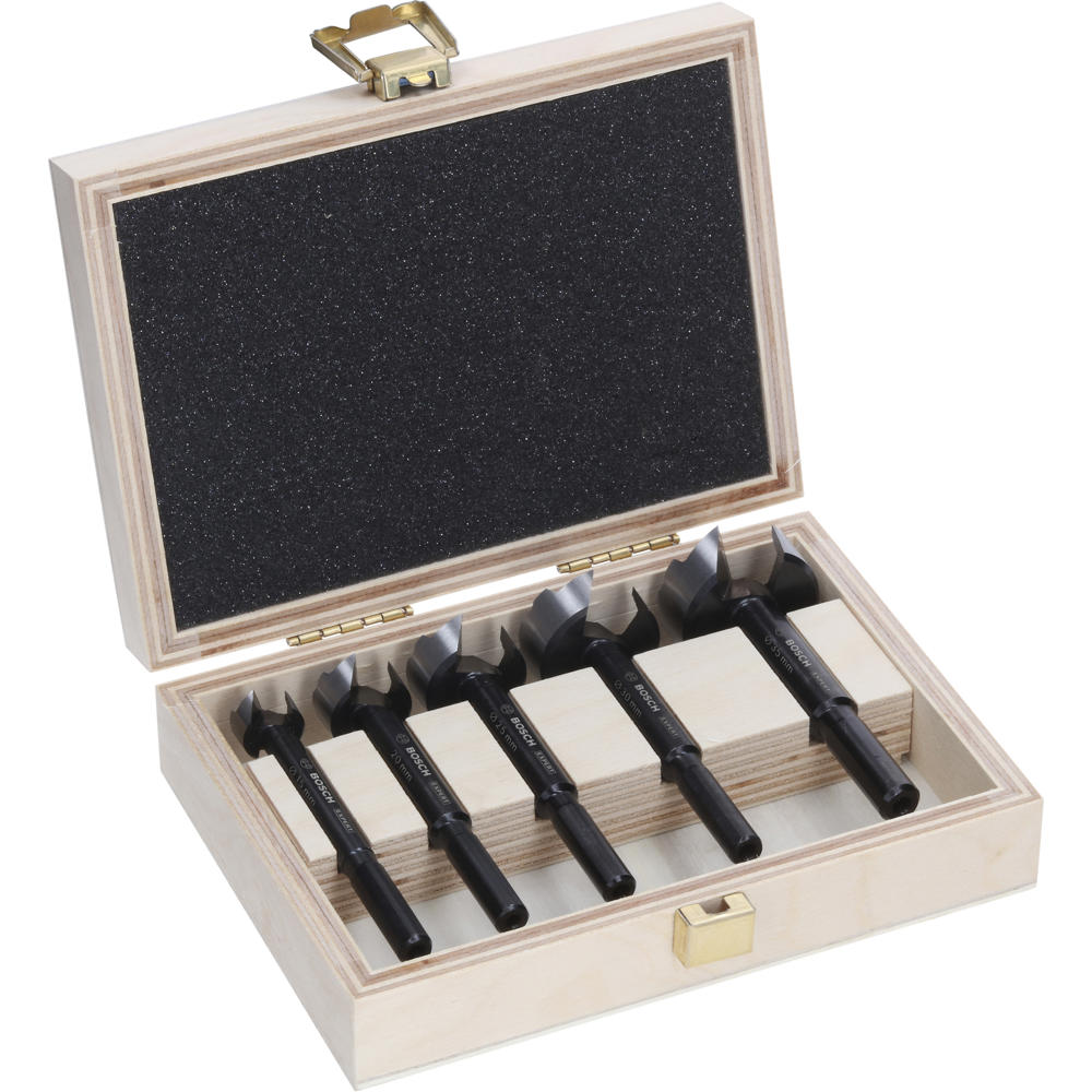 Image of Bosch EXPERT 5 Piece Forstner Wood Drill Bit Set