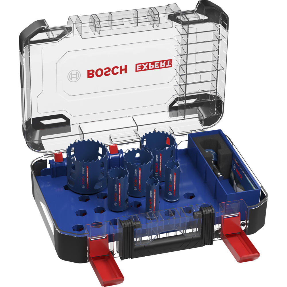 Image of Bosch EXPERT 9 Piece Multi Material PC Plus Hole Saw Set