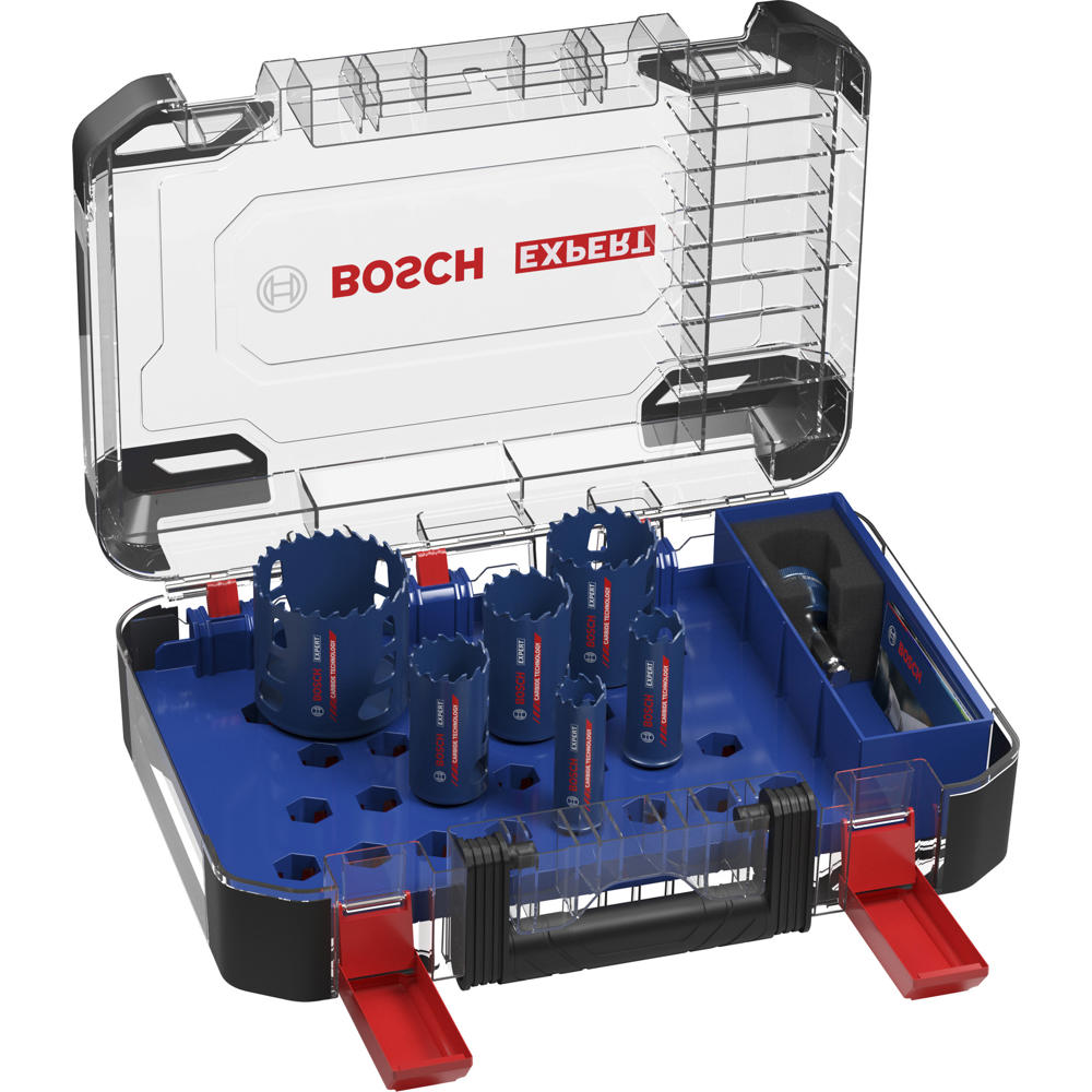 Bosch EXPERT 9 Piece Multi Material PC Plus Hole Saw Set