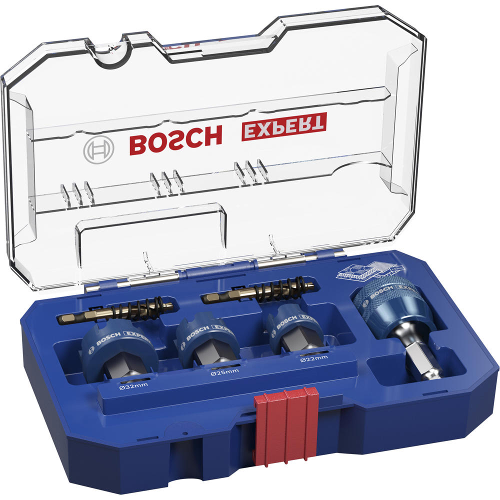 Bosch EXPERT 6 Piece Sheet Metal PC Plus Hole Saw Set