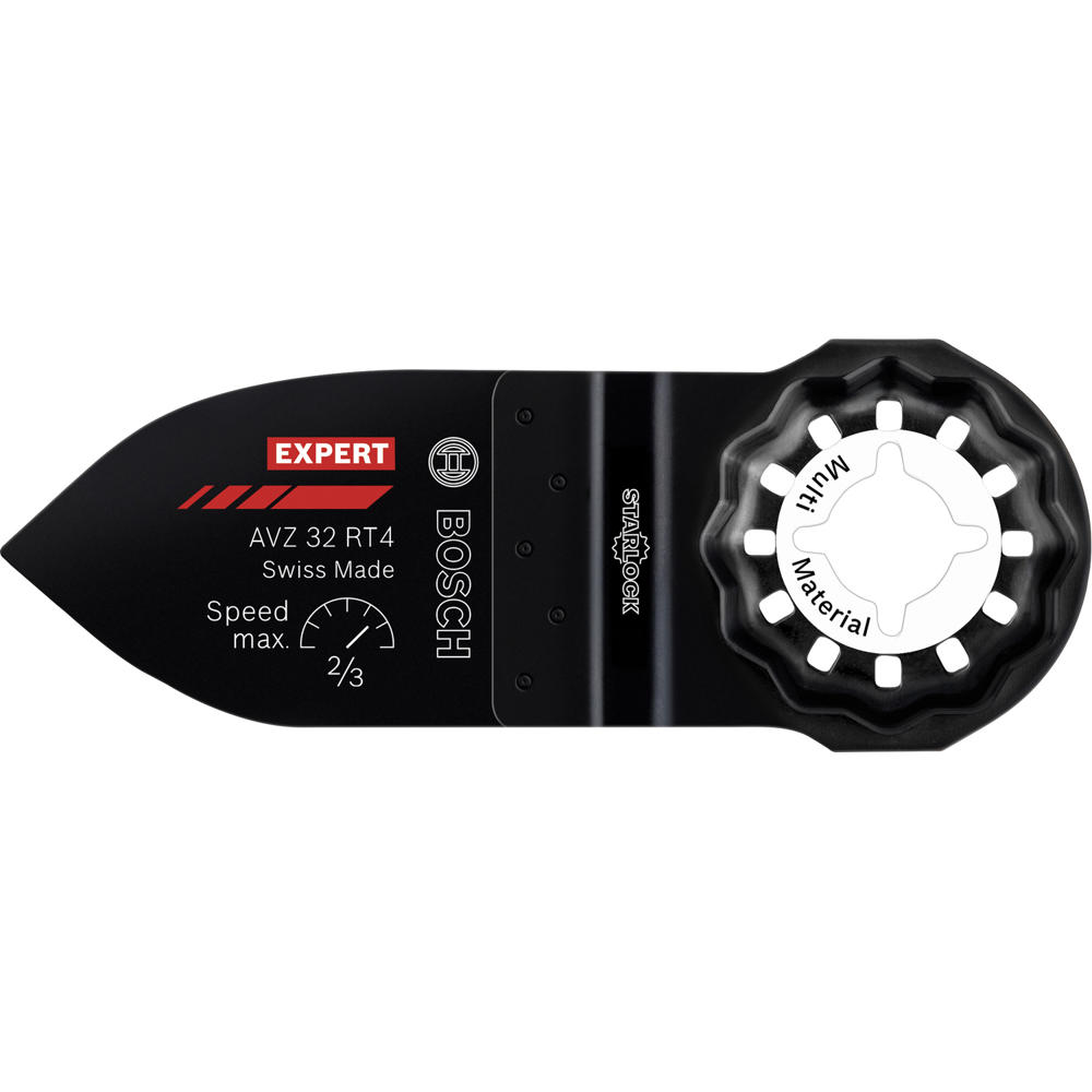Image of Bosch EXPERT AVZ 32 RT4 Starlock Oscillating Multi Tool Sanding Finger 32mm Pack of 1