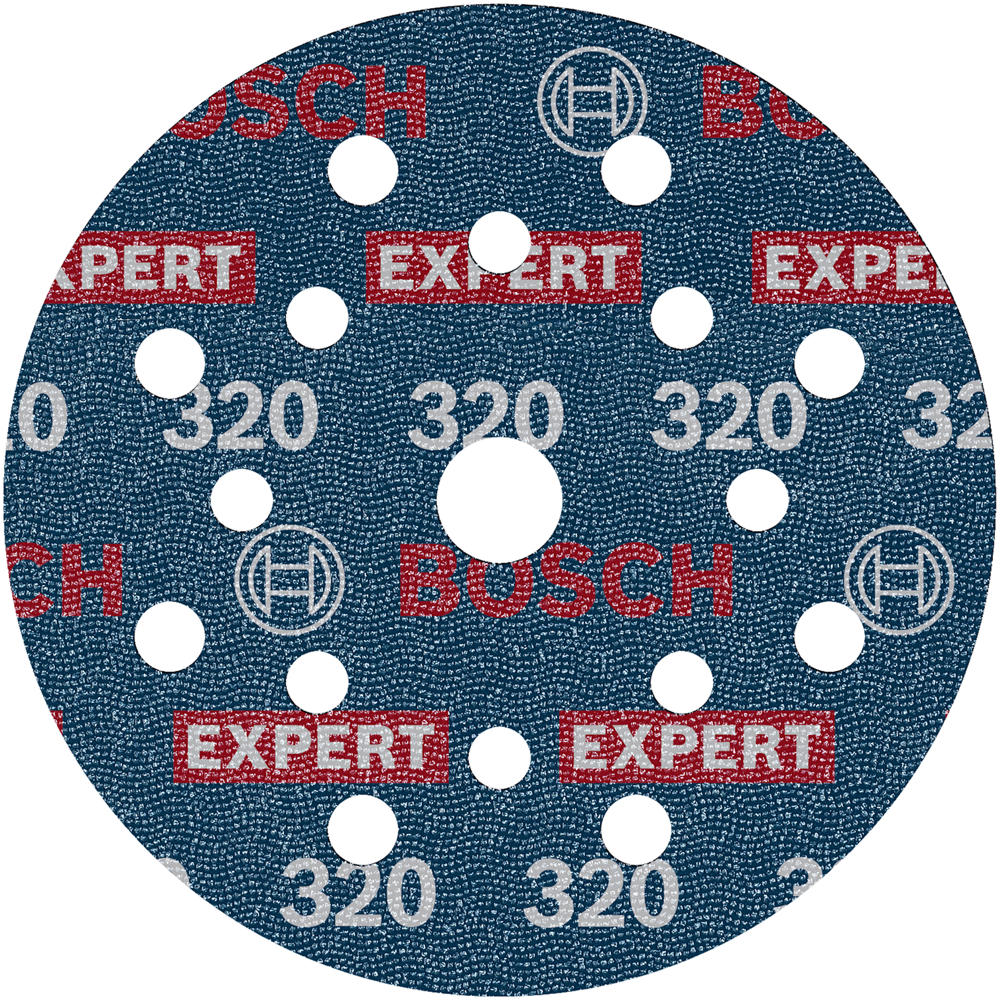 Bosch Expert O780 Foil Sanding Discs 125Mm 125Mm 320G Pack Of 6-image