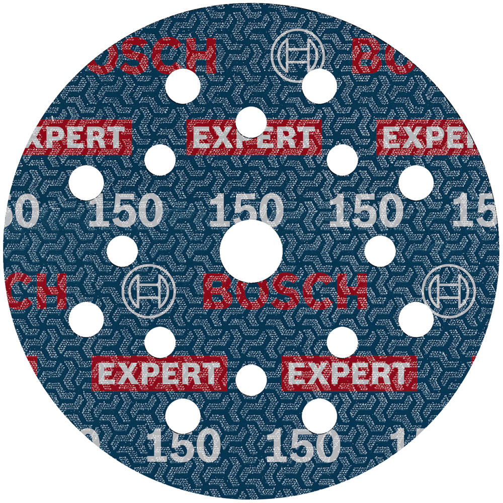 Image of Bosch EXPERT O780 Foil Sanding Discs 125mm 125mm 150g Pack of 50
