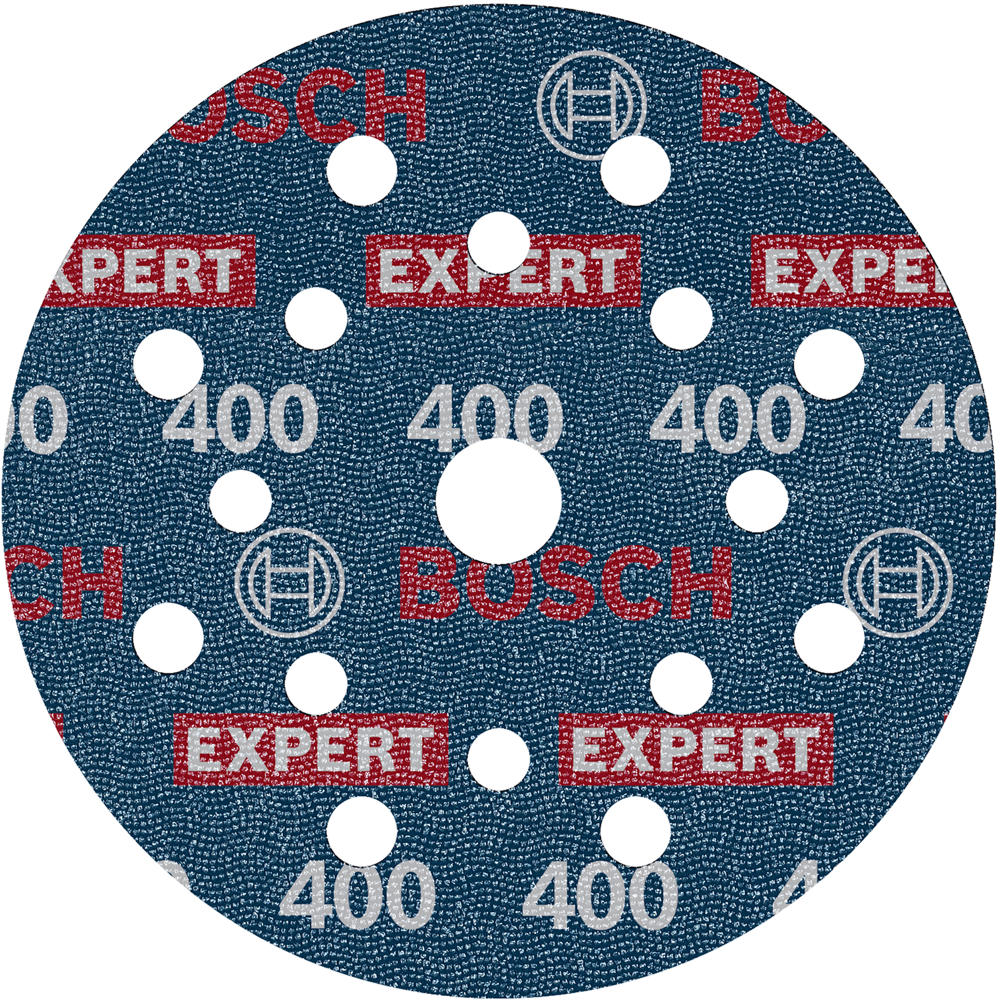 Image of Bosch EXPERT O780 Foil Sanding Discs 125mm 125mm 400g Pack of 50
