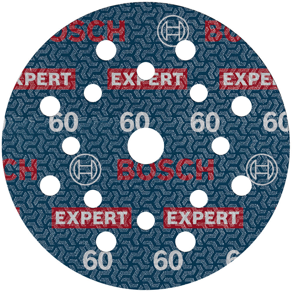 Image of Bosch EXPERT O780 Foil Sanding Discs 125mm 125mm 60g Pack of 1