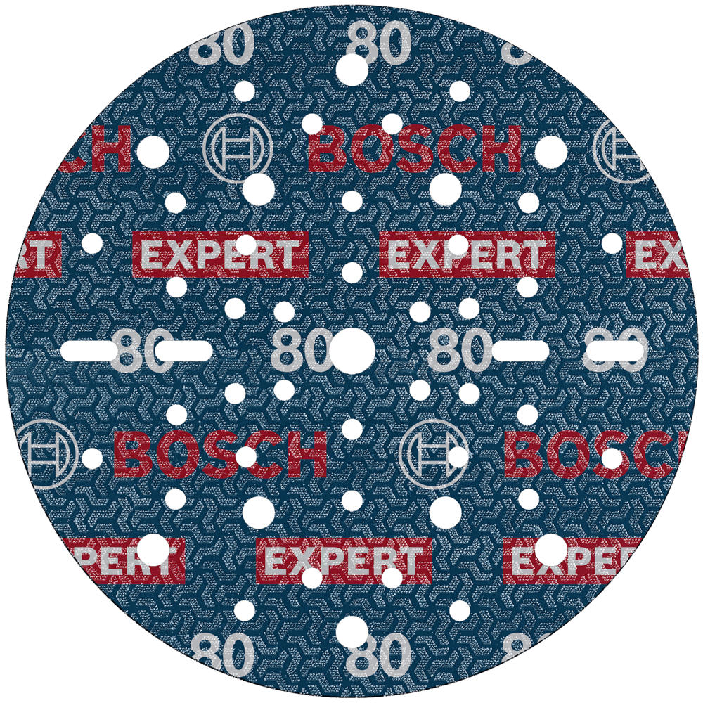 Image of Bosch EXPERT O780 Foil Sanding Discs 150mm 150mm 80g Pack of 6