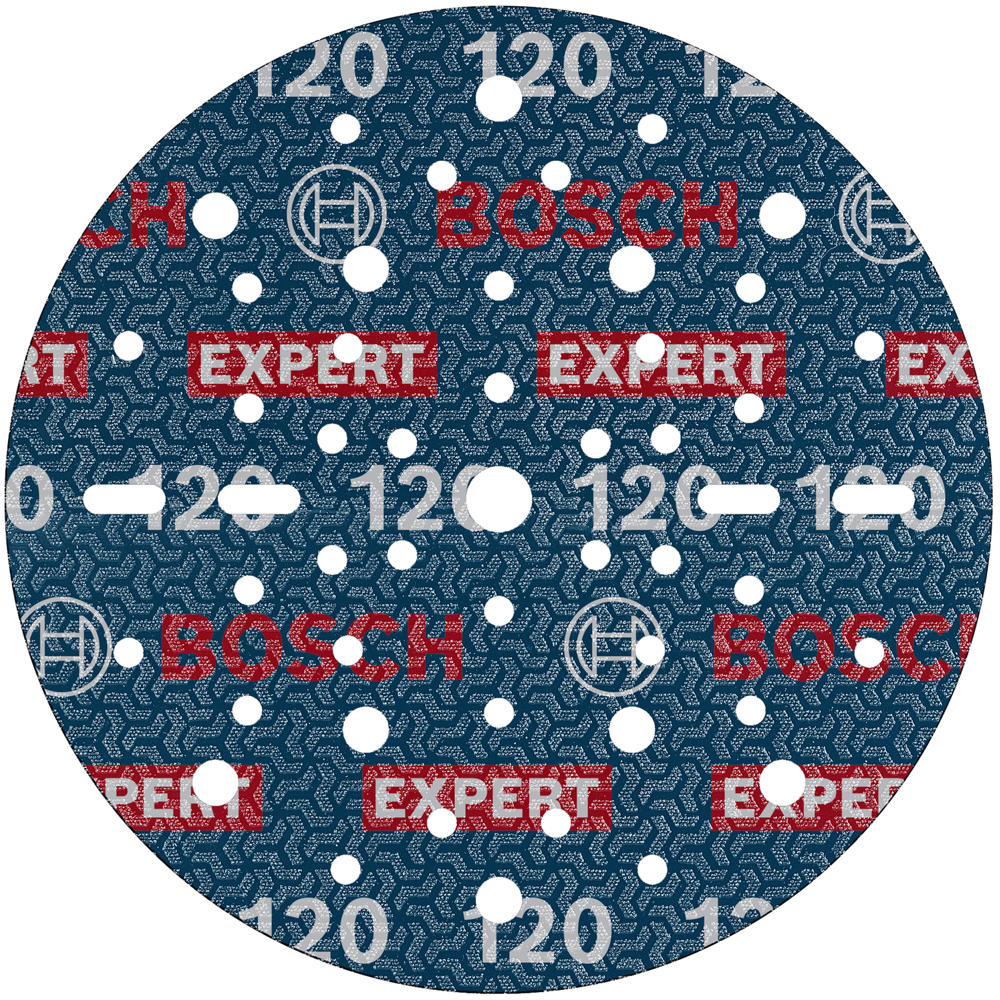 Image of Bosch EXPERT O780 Foil Sanding Discs 150mm 150mm 120g Pack of 6