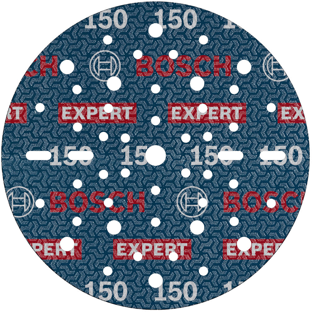 Image of Bosch EXPERT O780 Foil Sanding Discs 150mm 150mm 150g Pack of 6