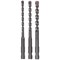 Bosch UNEO 3 Piece SDS Quick Concrete Drill Bit Set Bosch UNEO 3 Piece SDS Quick Concrete Drill Bit Set