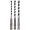 Bosch UNEO 3 Piece SDS Quick Multi Purpose Drill Bit Set Bosch UNEO 3 Piece SDS Quick Multi Purpose Drill Bit Set