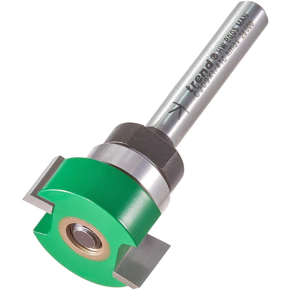 Trend CRAFTPRO Intumescent Strip Router Cutter 24mm 10mm 1/4
