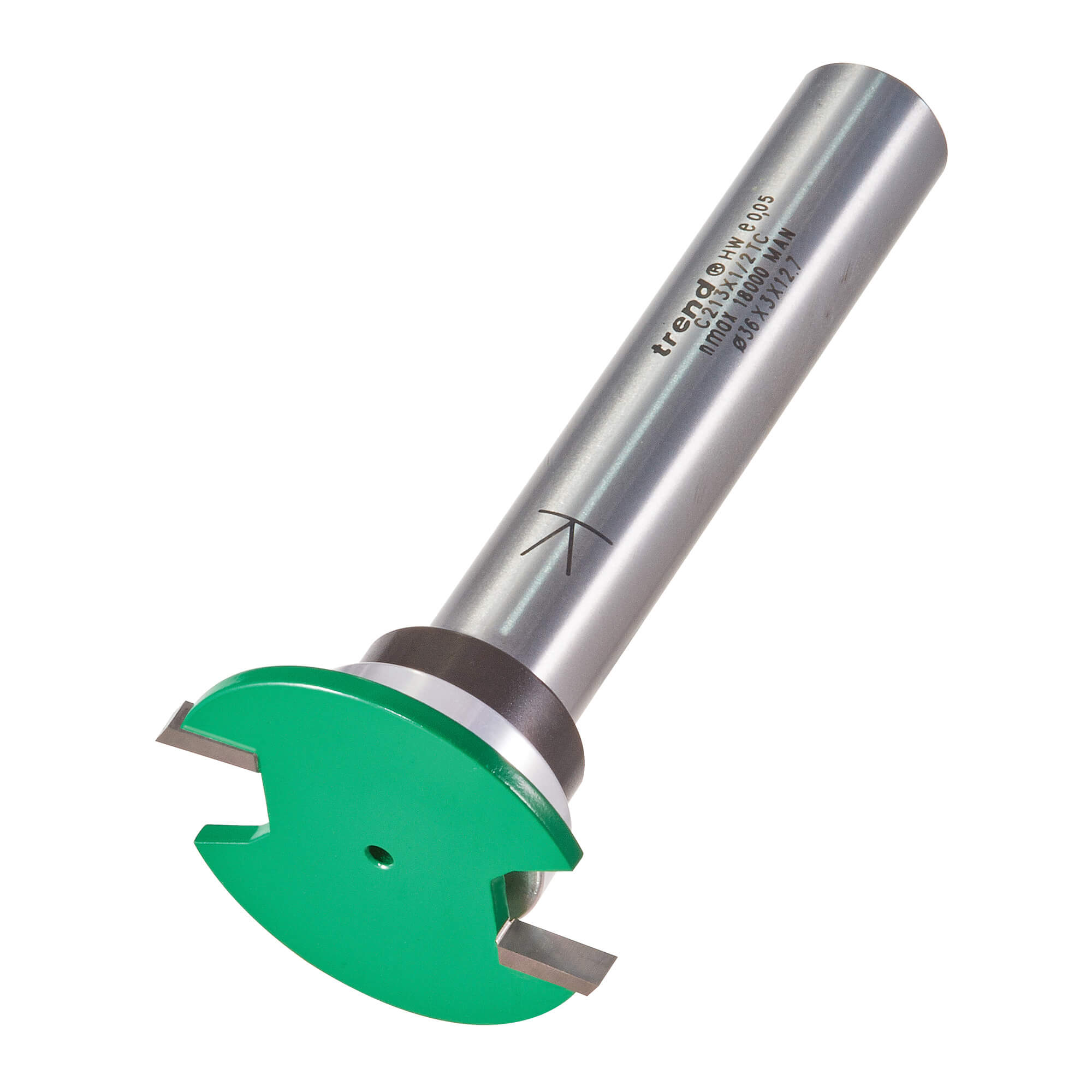 Image of Trend CRAFTPRO Weatherseal Groover Router Cutter 36mm 3mm 1/2"