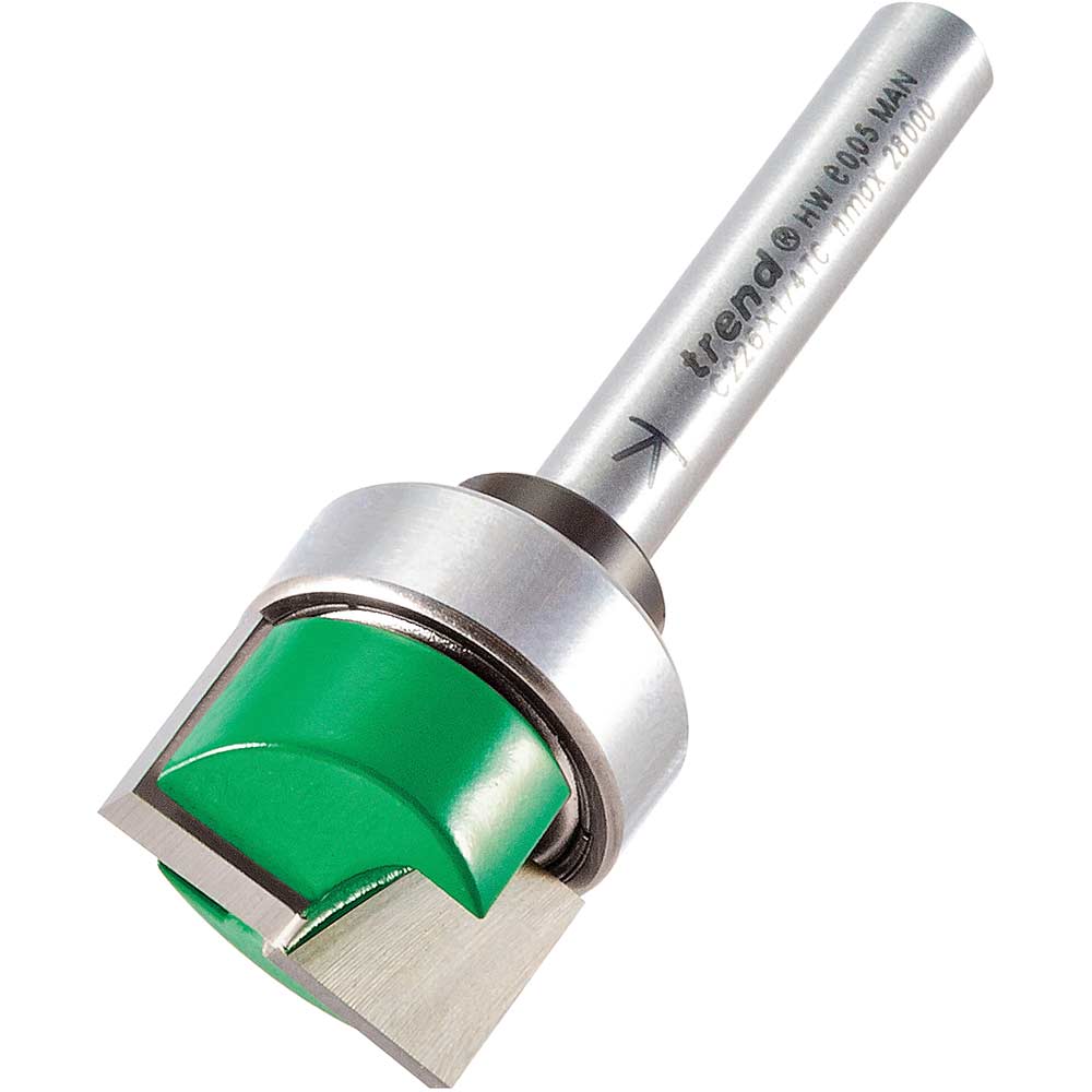 Image of Trend CRAFTPRO Bearing Guided Housing Router Cutter 19.1mm 11.1mm 1/4"